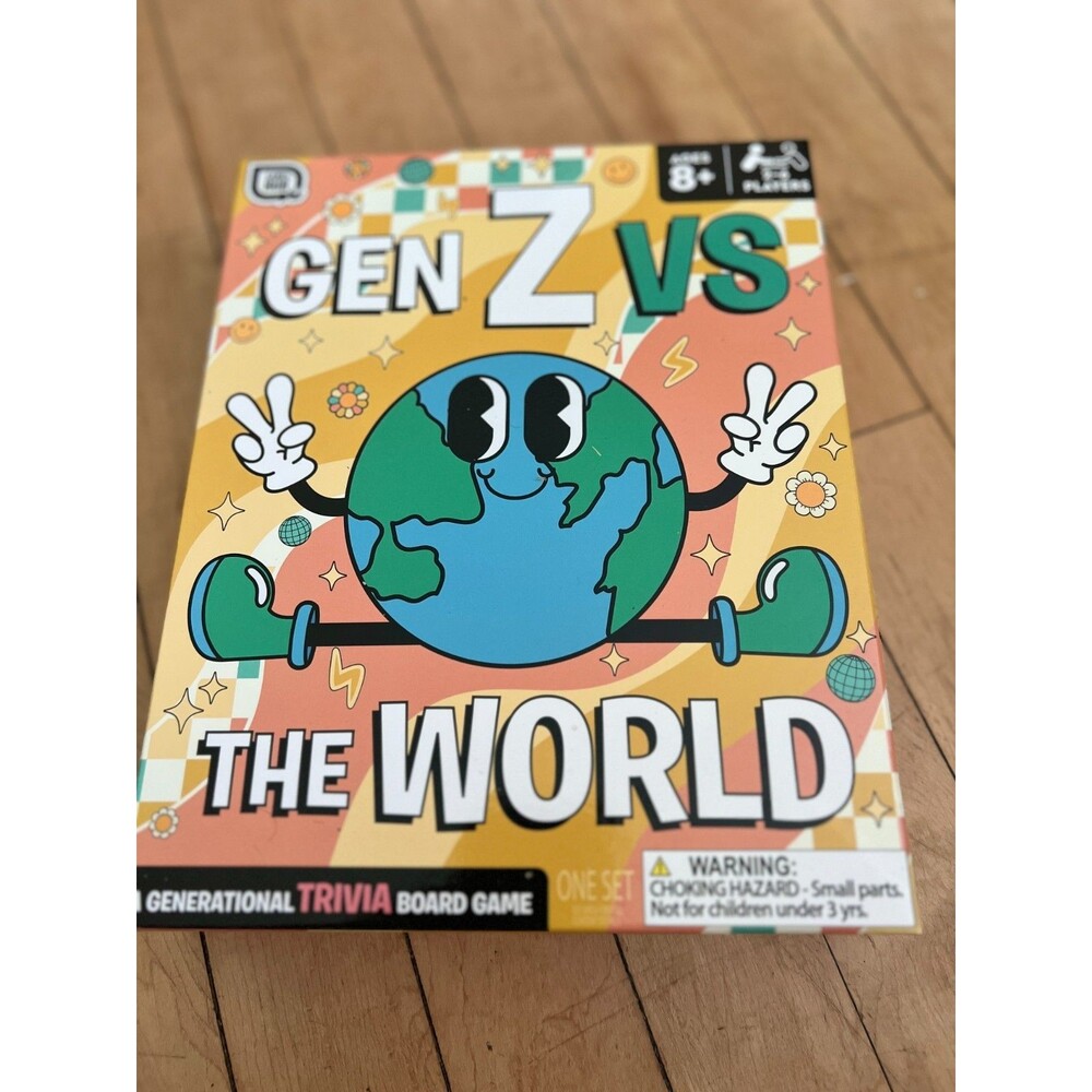 Gen Z Vs The World Trivia Board Game By Games Hub Ages 8+